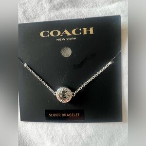 Coach slider Bracelet- brand new - never worn